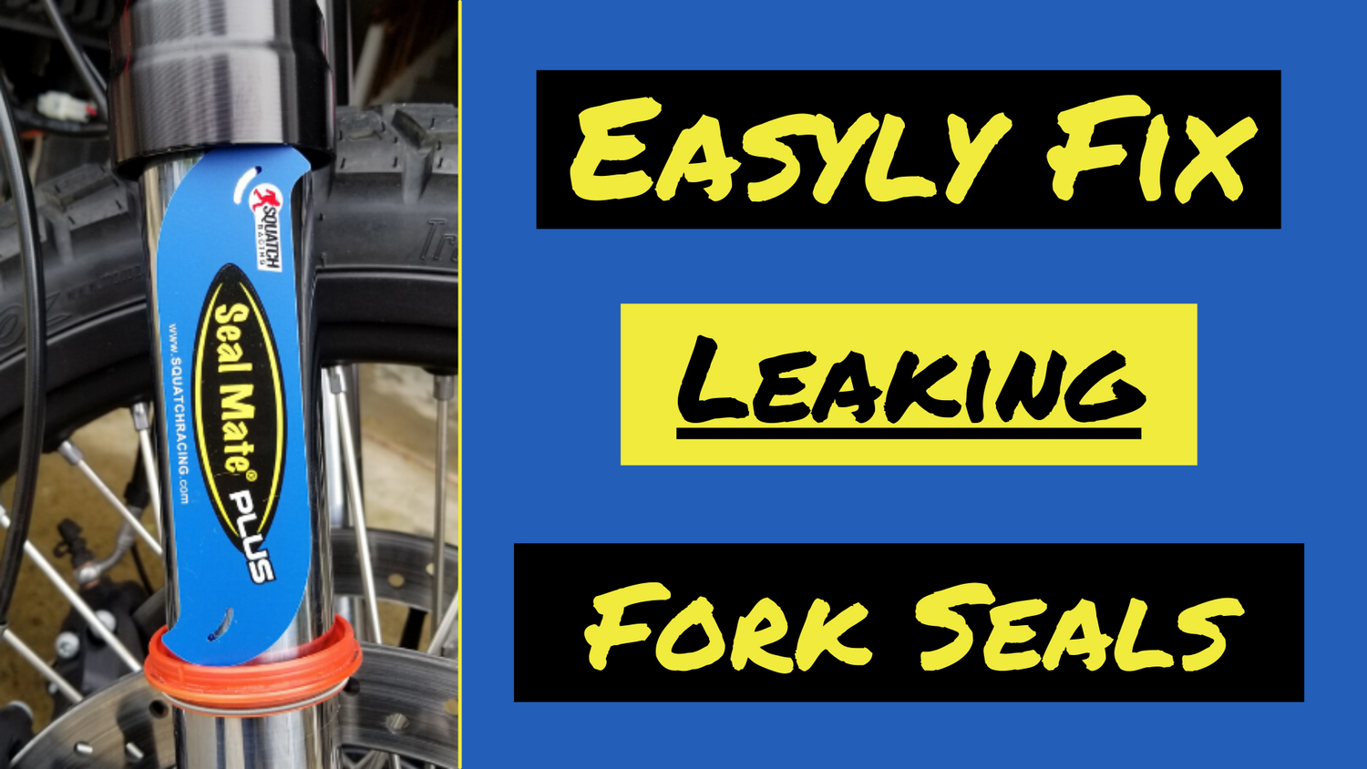Seal Mate Will Fix Your Leaky Fork Seals Guaranteed!